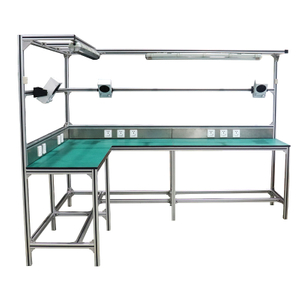 Antystatyczny stół warsztatowy stół warsztatowy z profilem aluminiowym jednostronny stół warsztatowy